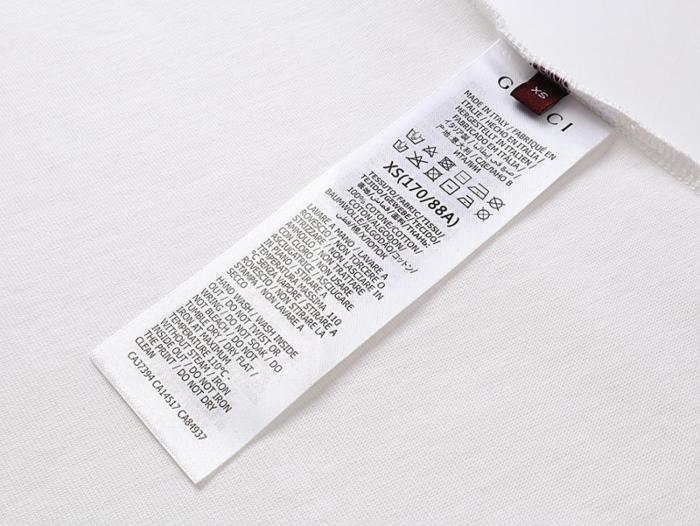 GUCCI Embroidered Cotton Jersey T shirt