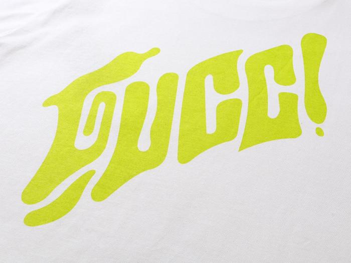 GUCCI Embroidered Cotton Jersey T shirt