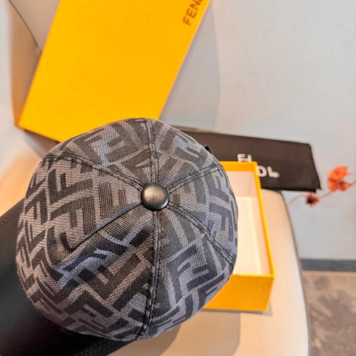 Fendi patterned baseball cap