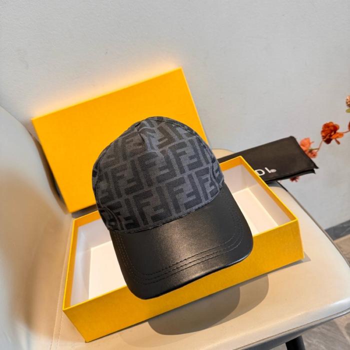 Fendi patterned baseball cap