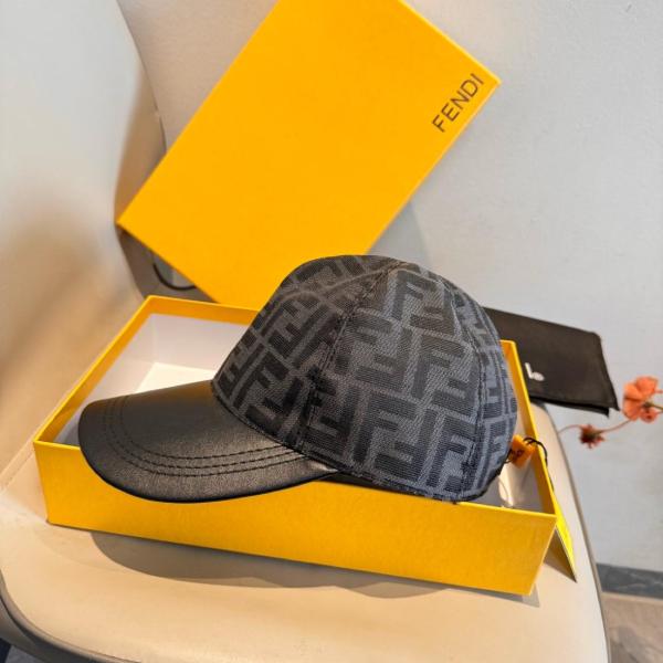 Fendi patterned baseball cap