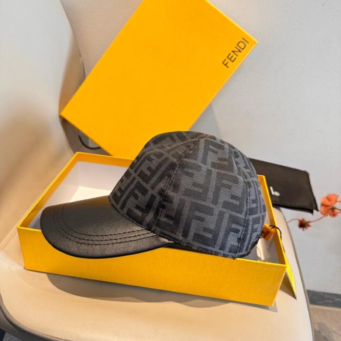 Fendi patterned baseball cap