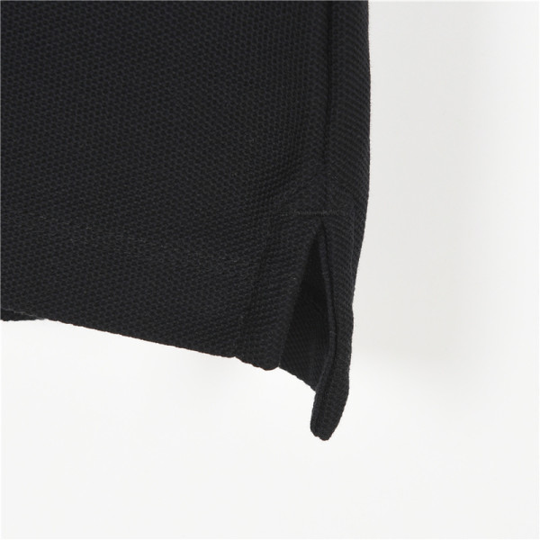 Burberry checked-collar cotton polo shirt