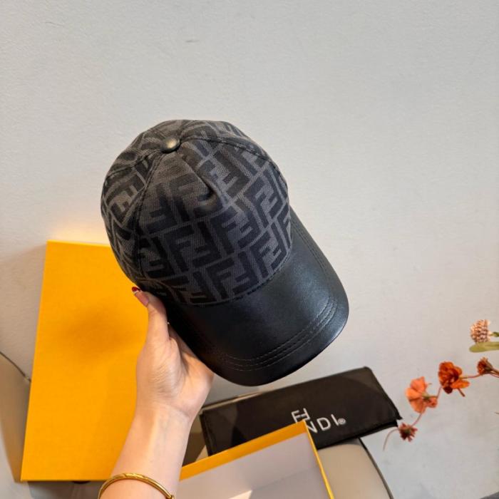 Fendi patterned baseball cap