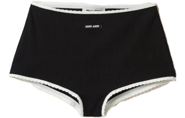 MIU MIU SS23 Underpants Women's 1 Pack Black