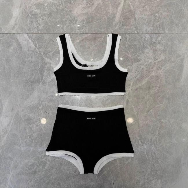 MIU MIU SS23 Underpants Women's 1 Pack Black