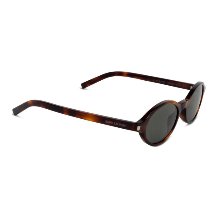 SAINT LAURENT Eyewear Jeanne Oval Frame Sunglasses