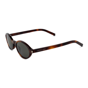 SAINT LAURENT Eyewear Jeanne Oval Frame Sunglasses