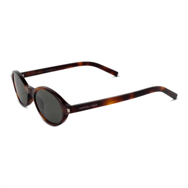 SAINT LAURENT Eyewear Jeanne Oval Frame Sunglasses