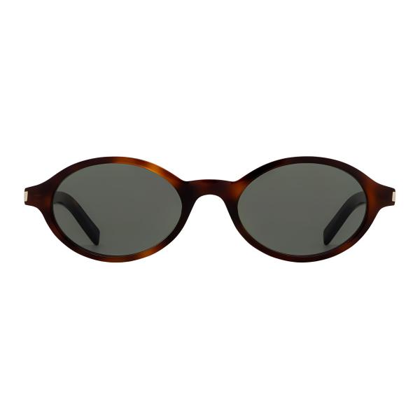 SAINT LAURENT Eyewear Jeanne Oval Frame Sunglasses