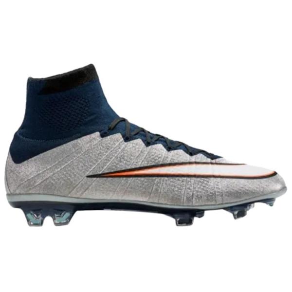 Mercurial Superfly CR7 x Mercurial Superfly Nike Fg 'Metallic Silver'