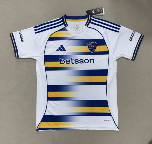 Adidas Soccer Jerseys 26/27 Men's White/Semi Transparent Blue/Bright Gold