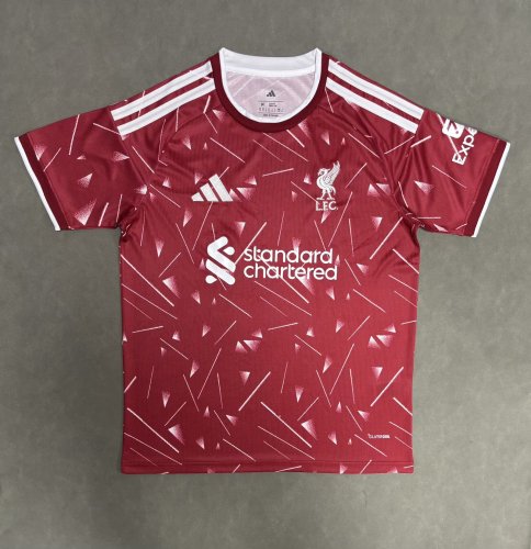 Adidas X LIVERPOOL FC 26/27 Soccer Jerseys Men's Chestnut Red Lapel Moderate