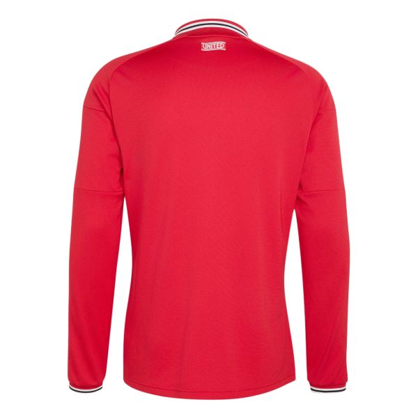 Adidas Manchester United 26/27 Soccer Jerseys Men's Manchester United Red Polo Collar
