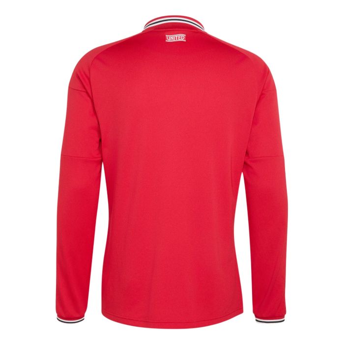 Adidas Manchester United 26/27 Soccer Jerseys Men's Manchester United Red Polo Collar