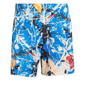 Adidas Originals Manchester United AOP 26/27 Short Casual Shorts Men's