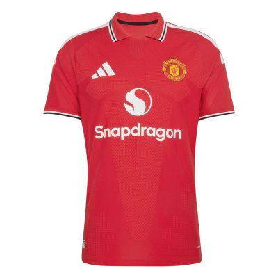 Adidas Manchester United 26/27 Soccer Jerseys Men's Manchester United Red Polo Collar