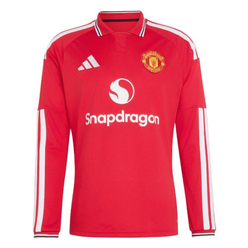 Adidas Manchester United 26/27 Soccer Jerseys Men's Manchester United Red Polo Collar