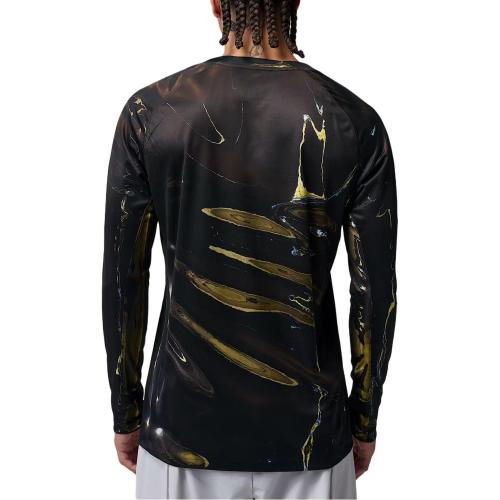 Jordan Paris 26-27 Saint-Germain 2026 Stadium Night Edition Men's Jordan Dri-FIT Soccer Long-Sleeve Replica Jersey