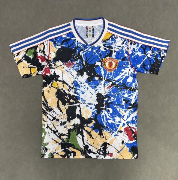 Adidas Originals Manchester United Stone 26/27 Roses Soccer Jersey Men's