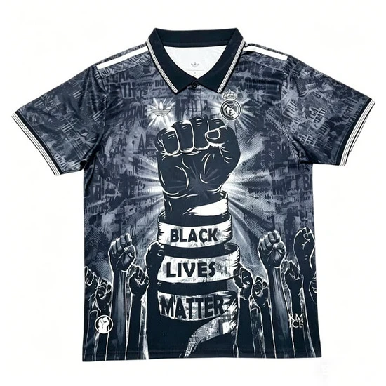 CAMISETA DE FUTBOL REAL MADRID 2026-2027 - BLACK LIVES MATTER
