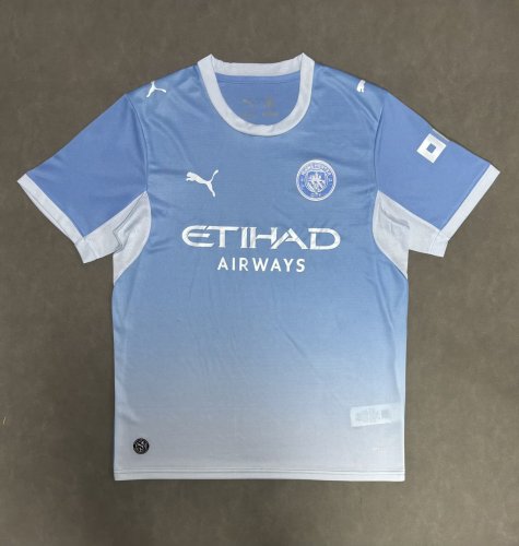 PUMA Manchester City 26/27 Soccer Jerseys Men's Light Blue/Aqua Blue Crew Neck Moderate
