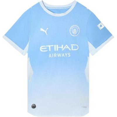 PUMA Manchester City 26/27 Soccer Jerseys Men's Light Blue/Aqua Blue Crew Neck Moderate
