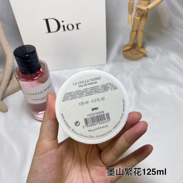 DIOR Collectible Ink Mountain Prosperous Flowers Perfumes Woody Floral Eau De Parfum EDP Lemon Rose Peony Sandalwood 125ml