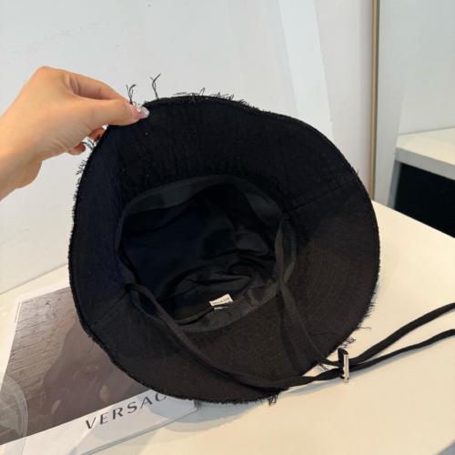Jacquemus Cotton Bucket Hats Men's Black
