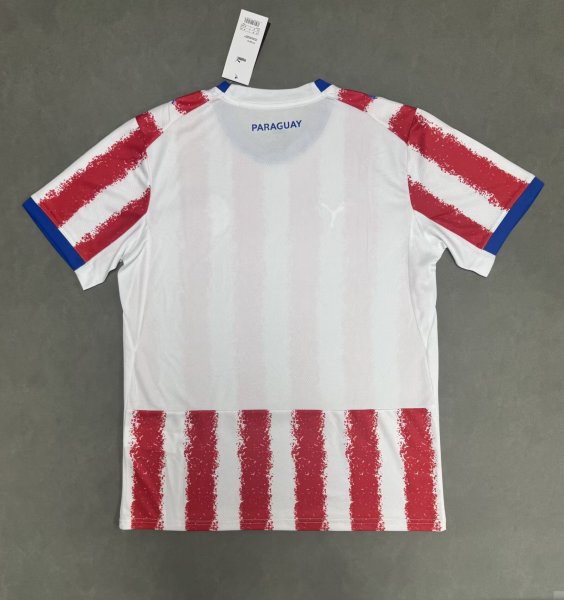 PUMA  Paraguay 26/27 Home Men's Soccer Jersey