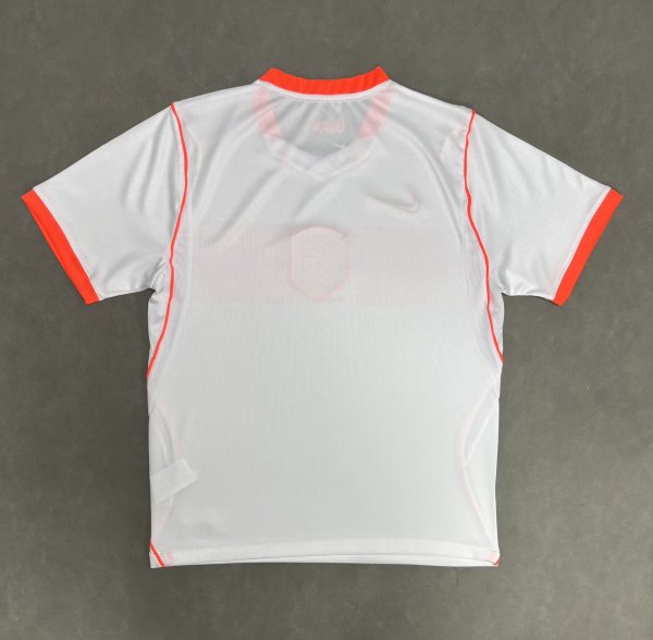 Nike 26/27 Soccer Jerseys Men's White/Orange Red/Black Moderate