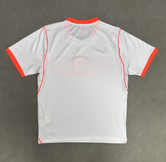 Nike 26/27 Soccer Jerseys Men's White/Orange Red/Black Moderate