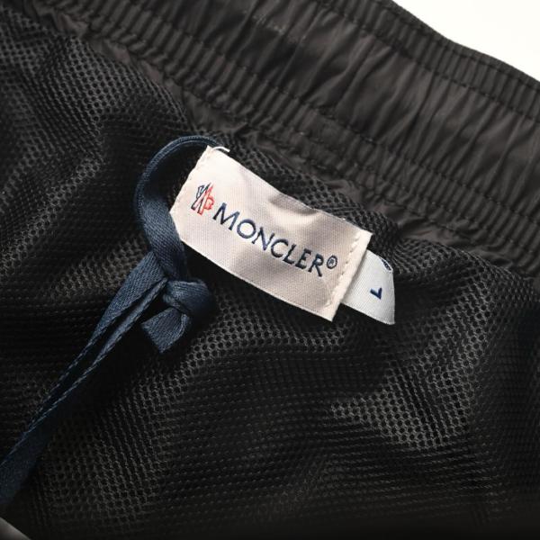 Moncler Logo Patch Drawstring Swim Shorts