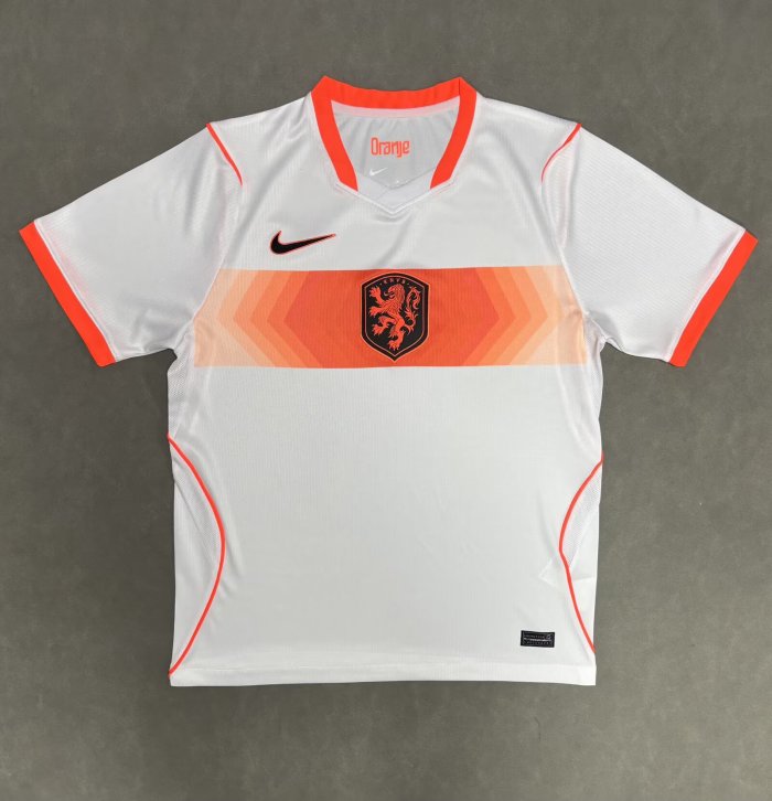 Nike 26/27 Soccer Jerseys Men's White/Orange Red/Black Moderate