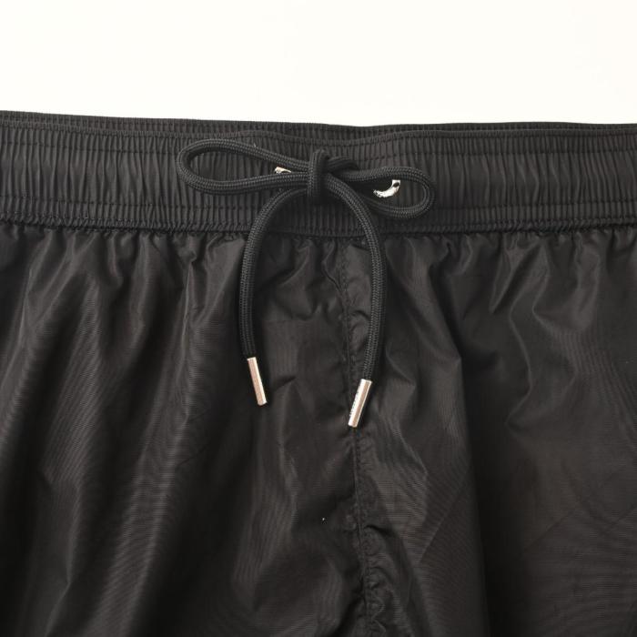 Moncler Logo Patch Drawstring Swim Shorts