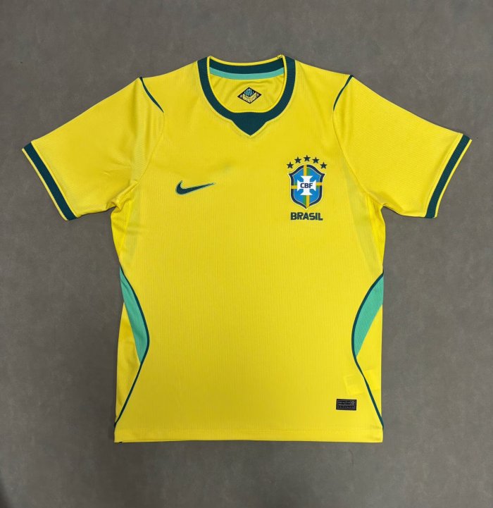 Nike Brazil 2026 Match Home Men's Nike Aero-FIT Soccer Authentic Jersey