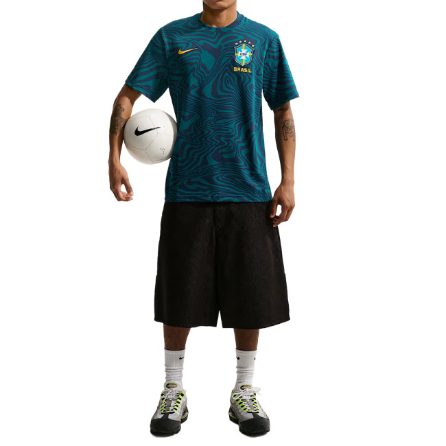 Nike Brazil Primary Men's Nike Dri-FIT 26/27 Soccer T-Shirt