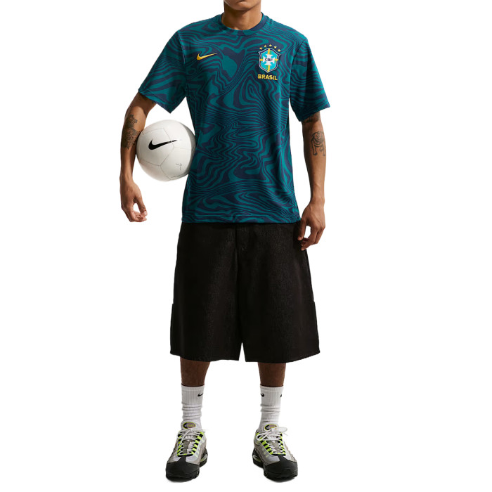 Nike Brazil Primary Men's Nike Dri-FIT 26/27 Soccer T-Shirt