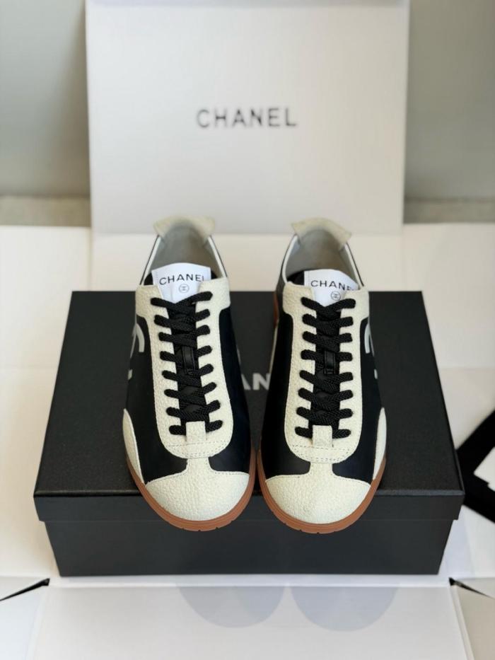 CHANEL 26P Low top Casual Shoes Men's Black