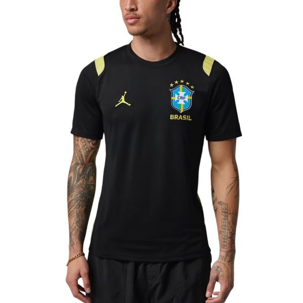Jordan 26/27 Brazil Academy Pro Men's Jordan Dri-FIT Soccer Short-Sleeve Knit Top
