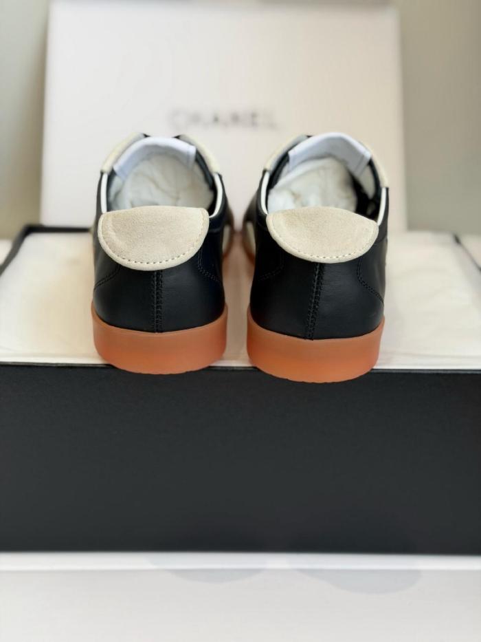 CHANEL 26P Low top Casual Shoes Men's Black