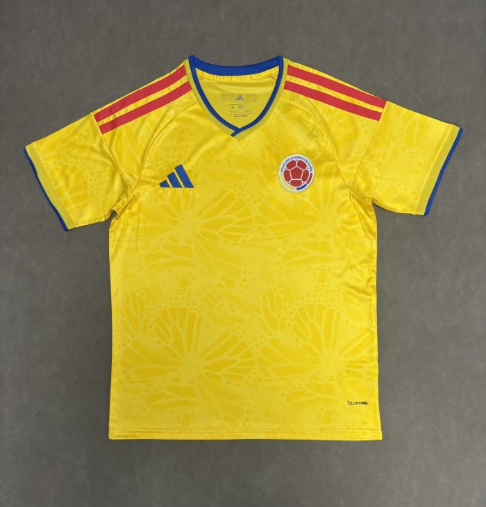 Adidas Free Shipping With AdiClub Colombia 26 Home Authentic Jersey