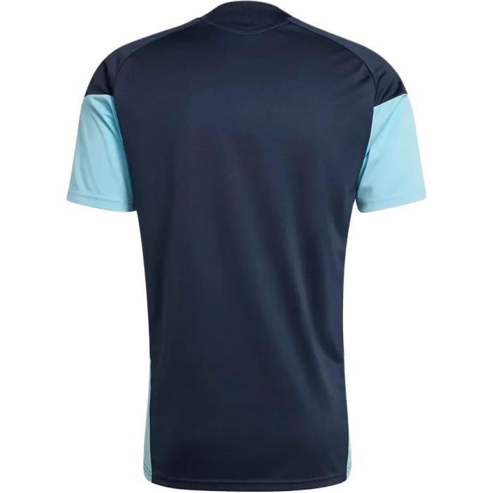 Adidas 26/27 T Shirts Men's Blue Crew Neck Jerseys