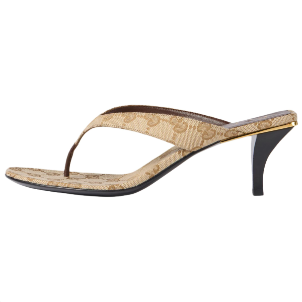 GUCCI Flip Flops 5.5cm Women's Beige