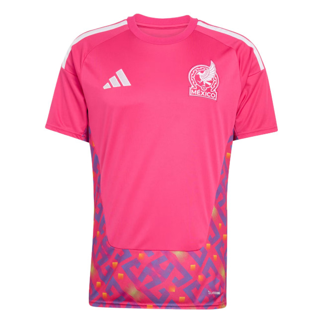 Adidas Free Shipping With AdiClub Mexico 26 Home Goalkeeper Jersey
