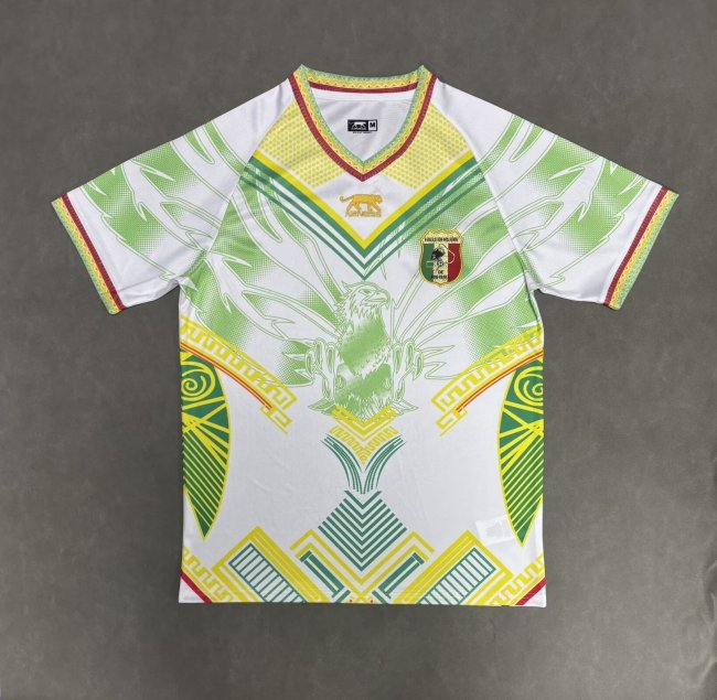 Airness-made 2026-2027 season Mali national team jersey white green