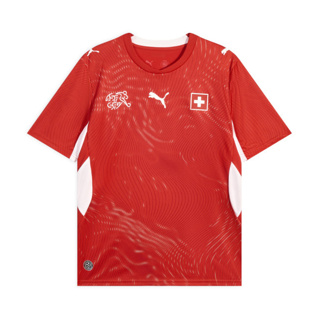 PUMA  Switzerland Home Big Kids' Soccer Jersey
