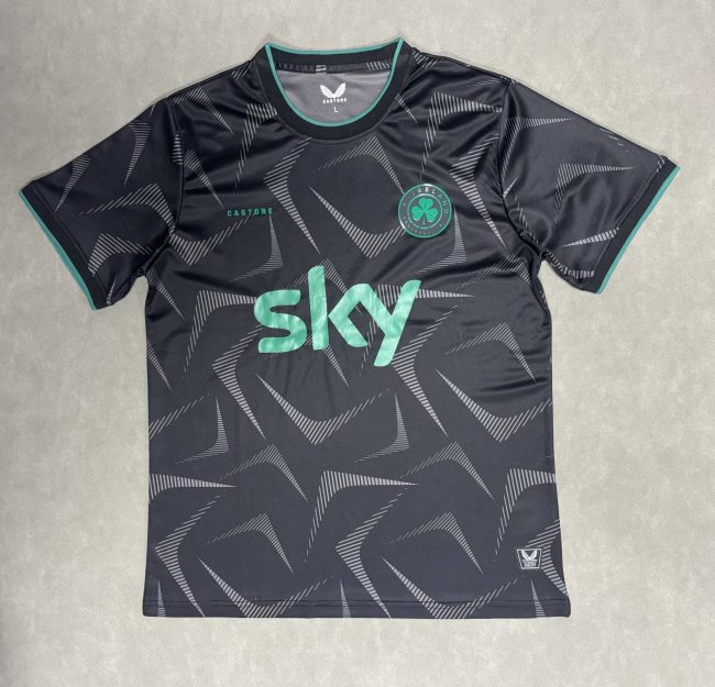 Castore Ireland 2025  Stealth  special jersey black and green