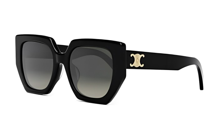CELINE Eyewear Irregular Frame Sunglasses