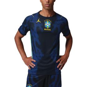 Jordan Brazil 2026 Match Away Men's Jordan Aero-FIT Soccer Authentic Jersey